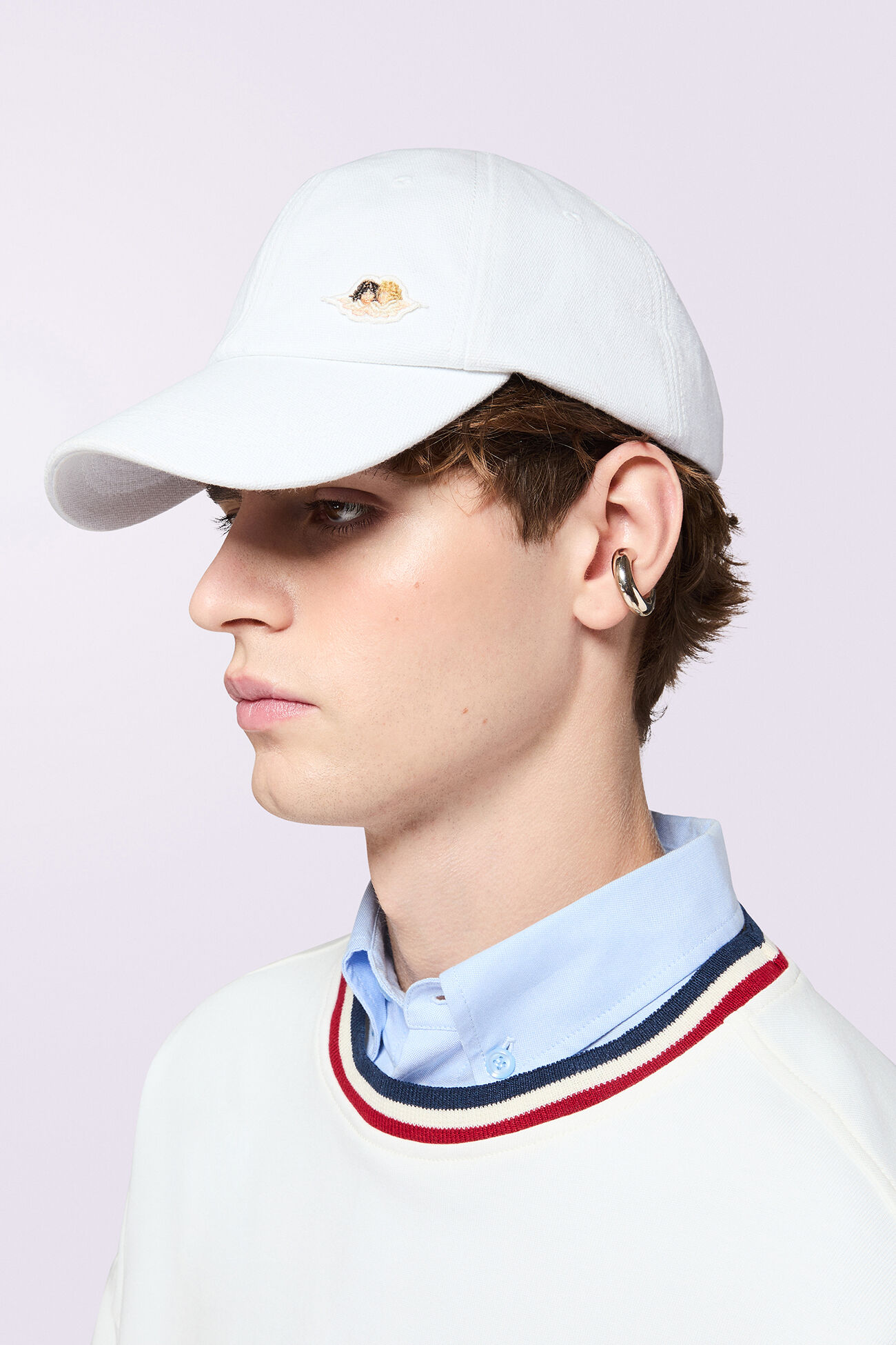 Angels Patch Cap White